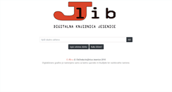 Desktop Screenshot of jlib.si