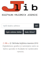 Mobile Screenshot of jlib.si